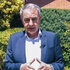 El expresidente del Gobierno José Luis Rodríguez Zapatero, en una captura de video tras su imputación en la causa de Plus Ultra.