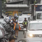 El tráfico en el centro suele afectar a la ciudadanía.