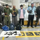 Los aprehendidos de nacionalidad tailandesa pretendían abordar un vuelo internacional en el aeropuerto de Guayaquil.