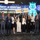 La Universidad de Especialidades Espíritu Santo rompió un récord por la mayor cantidad de asistentes en un taller de inteligencia artificial.
