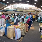 Uno de los me3rcados que hay en Tungurahua, provincia donde se enconttraron los brotes del virus que afecta a conejos.