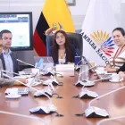 La legisladora Nathaly Farinango, de ADN, preside la Comisión de Régimen Económico de la Asamblea.