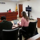 La audiencia de caución de Christian Quito se realizó en el Complejo Judicial Norte, en Quito.