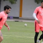Barcelona entrena en Manta para el partido ante Delfín.