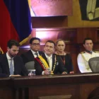 Daniel Noboa en el Informe a la Nación.