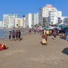 Los balnearios de la provincia de Santa Elena recibieron gran cantidad de bañistas en el feriado por la Batalla del Pichincha