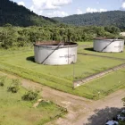 Parte de la infraestructura del Sistema de Oleoducto Transecuatoriano (SOTE).