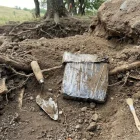 El cargamento de cocaína fue localizado entre la vegetación cercana al río Zamora, en el sector Zamora Huaico.