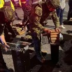 Un control militar en el sector Los Loros permitió descubrir droga camuflada en cajas metálicas soldadas dentro de un bus que viajaba de El Coca a Guayaquil.