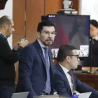 El fiscal Carlos Alarcón durante el sexto día del juicio del caso Sinohydro.