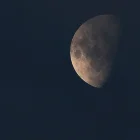 Fotografía de archivo que muestra la luna.