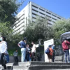 La fachada del Hospital Eugenio Espejo de Quito.