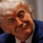 El presidente estadounidense Donald Trump en una reunión de gabinete en la Sala del Gabinete de la Casa Blanca en Washington, DC, EE. UU., el 27 de mayo de 2026.