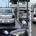 La cifra de las multas en el vehículo llamaron la atención.