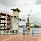 El puente Santay-Durán permanece inhabilitado tras cinco años del accidente que afectó gravemente su estructura.