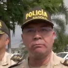Comandante policial de El Oro durante un pronunciamiento público sobre la impunidad en procesos judiciales.