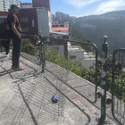 Candados retirados del mirador de Guápulo mientras Epmmop ejecuta trabajos de seguridad estructural en la zona.