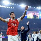 Piero Hincapié busca convertirse en leyenda del Arsenal y ganar la primer Champions de su historia.