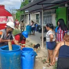 Ante los cortes programados de agua potable, Interagua destina tanqueros para atender a los sectores prioritarios.