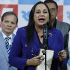 Gabriela Rivadeneira, presidenta de la Revolución Ciudadana.
