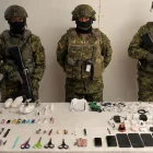 Militares decomisaron droga y 46 armas blancas en cárceles de Chimborazo y Bolívar.