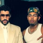 Bad Bunny y Mike Towers en Madrid.