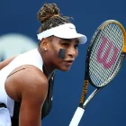 Serena Williams durante su encuentro contra Nuria Parrizas Díaz en el Hologic WTA Tour, el 8 de agosto de 2022