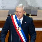 El presidente de Chile, José Antonio Kast, este 1 de junio, durante su primer discurso sobre el estado del país, ante el Parlamento, en Valparaíso (Chile).