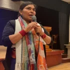 Martha Tuquerres representó a la Unorcac en los diálogos que mantuvieron las organizaciones indígenas con el Gobierno, durante el paro de septiembre de 2025.