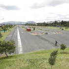 Trabajos. En la antigua terminal aérea se tiene previsto construir más canchas e incluso una arena de espectáculos.