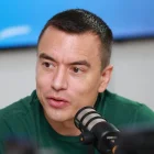 Daniel Noboa no se pronunció sobre el caso Progen ni los audios de Manzano a Fabián Calero.