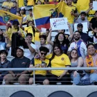 Aficionados ecuatorianos estuvieron presente en la práctica de Ecuador en Columbus.