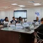 La Comisión Ciudadana de Selección del fiscal general del Estado durante una sesión.