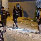 La policía investiga el doble crimen ocurrido en el barrio Valle Hermoso en el cantón La Libertad