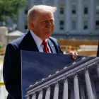 Fotografía de archivo del presidente de EE.UU., Donald Trump.