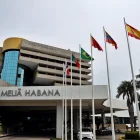 Un edificio de la cadena hotelera española Meliá este 3 de junio de 2026, en La Habana (Cuba).