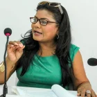 Laura Yagual es la alcaldesa subrogante de Esmeraldas, tras la detención de Vicko Villacís.