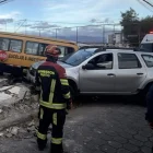El 1 de junio, en Calderón, en el norte, ocurrió una colisión que involucró a tres vehículos.