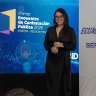 Nataly Avilés fue designada por Daniel Noboa como nueva directora general del Sercop.