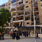 Ataques. Los bombardeos se registraron en los suburbios de Beirut.