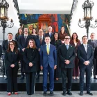 Después de la reducción de ministerios, el presidente Daniel Noboa presentó a su gabinete de ministros.