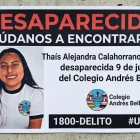 Thais Alejandra Calahorrano Andrade está desaparecida desde el 9 de junio, en Quito.