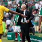 Javier Aguirre, en la victoria de México frente a Sudáfrica.
