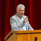 Fotografía de archivo del presidente de Cuba, Miguel Díaz-Canel, en La Habana.