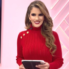 Valeria Mena ingresa al matinal Buenos Días mientras continúa su proceso de recuperación.
