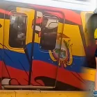 La influencer ecuatoriana Stefanny Aquino visitó el Tren 7 de Nueva York,