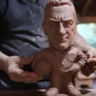 Imagen de Gustavo Alfaro, homenajeado de esa forma en Paraguay.