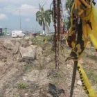 El crimen de cuatro personas se cometió afuera de una urbanización en la avenida León Febres-Cordero, en la parroquia La Aurora, del cantón Daule.