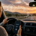 Entre el volante y el destino, las ideas encuentran un nuevo copiloto. La inteligencia artificial ya no solo responde preguntas: también acompaña procesos de pensamiento.