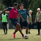 Los jugadores de Liga de Quito realizan una mini pretemporada.